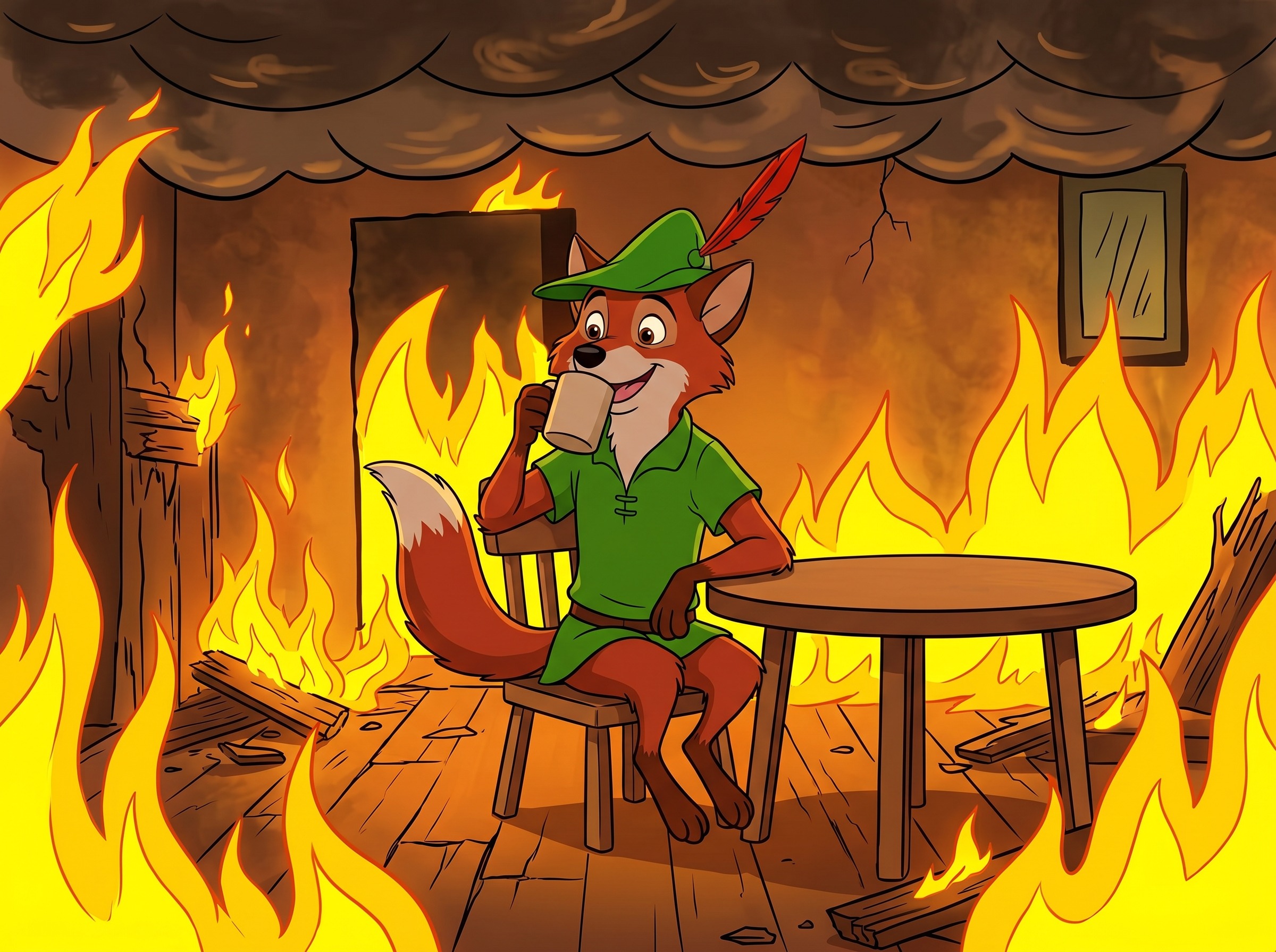 Robin $HOOD meme